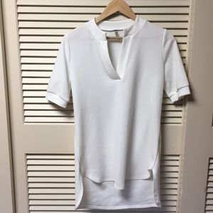 White short sleeve tunic